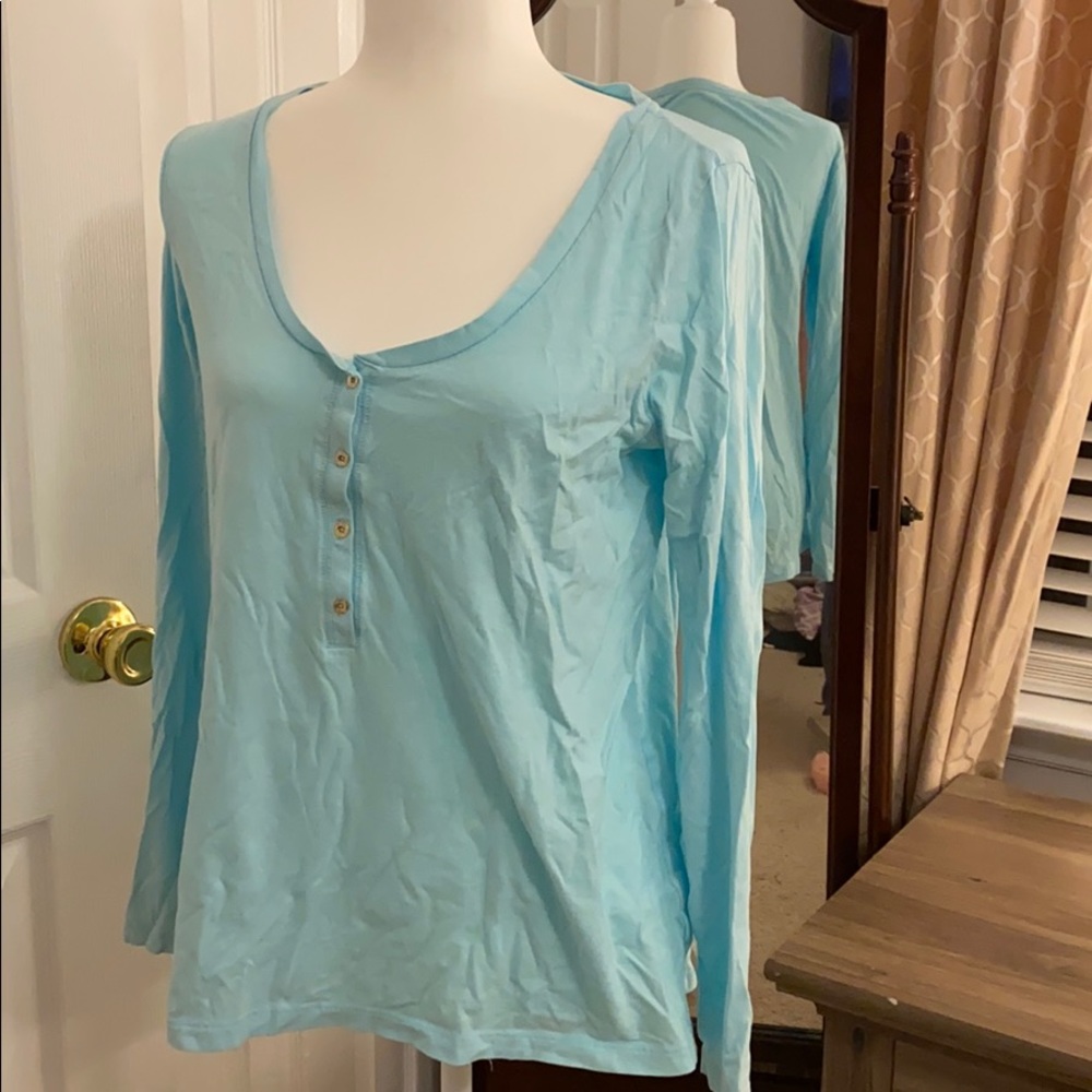 Lilly Pulitzer Pima Cotton top size M